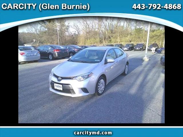 2016 Toyota Corolla