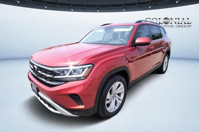 Photo of 2022 Aurora Red Metallic Volkswagen Atlas