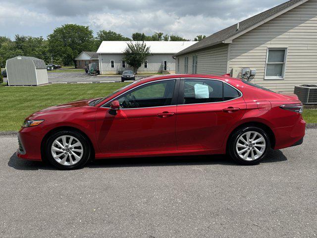 Photo of 2023 Supersonic Red Toyota Camry