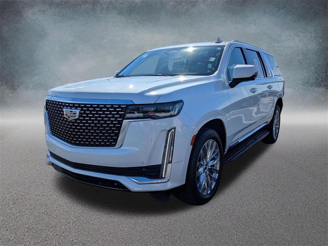 Photo of 2023 Crystal White Tricoat Cadillac Escalade ESV