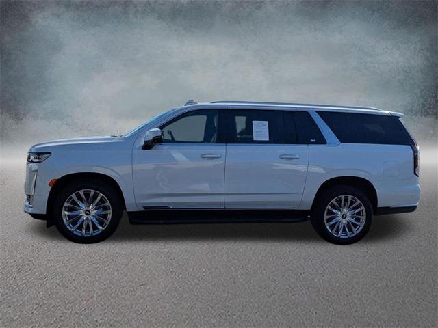 Photo of 2023 Crystal White Tricoat Cadillac Escalade ESV