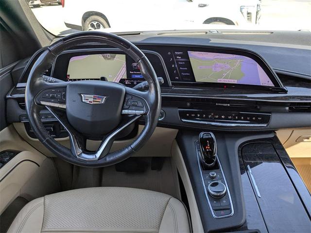 Photo of 2023 Crystal White Tricoat Cadillac Escalade ESV