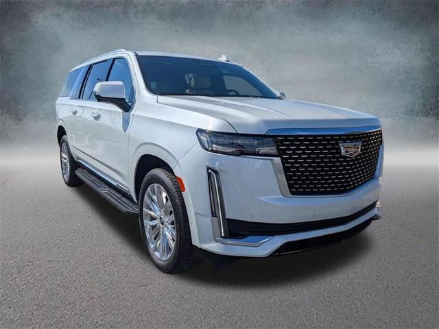 Photo of 2023 Crystal White Tricoat Cadillac Escalade ESV