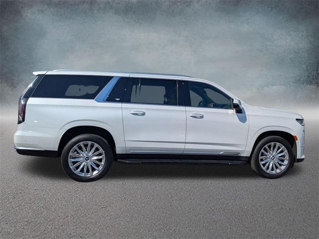 Photo of 2023 Crystal White Tricoat Cadillac Escalade ESV