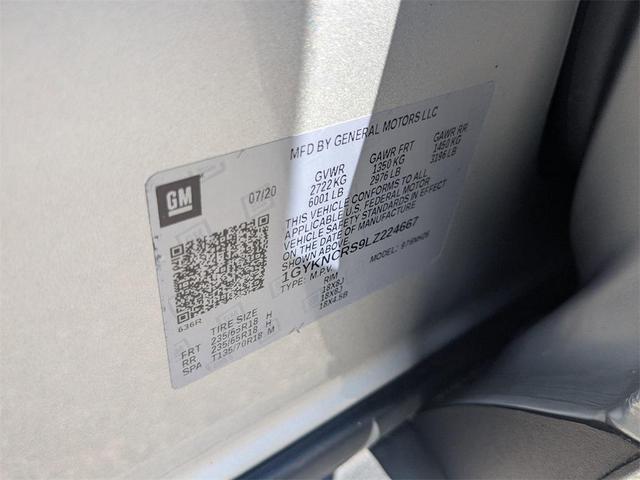 Photo of 2020 Radiant Silver Metallic Cadillac XT5