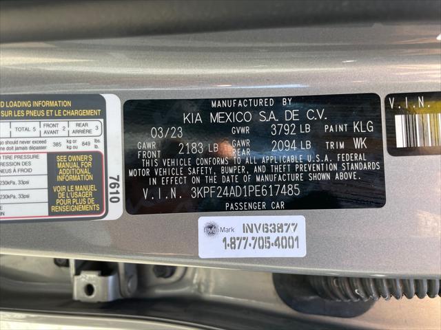 Photo of 2023 Steel Gray Kia Forte