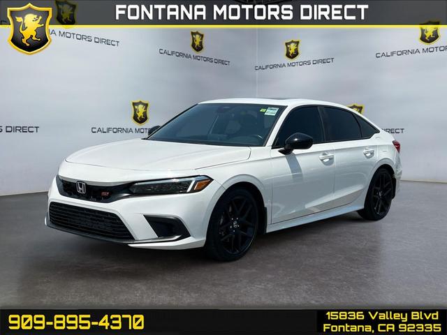 Photo of 2022 Platinum White Pearl Honda Civic Si