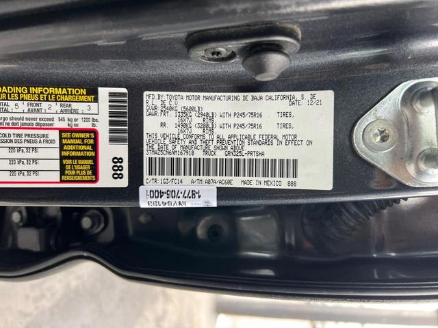 Photo of 2022 Magnetic Gray Metallic Toyota Tacoma