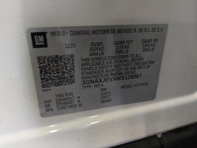 Photo of 2021 Summit White Chevrolet Equinox