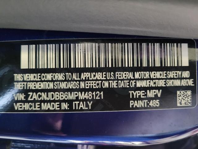 Photo of 2021 Blue Jeep Renegade