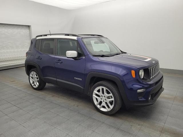 Photo of 2021 Blue Jeep Renegade