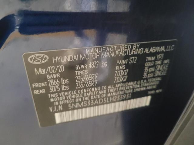 Photo of 2020 Stormy Sea Hyundai SANTA FE
