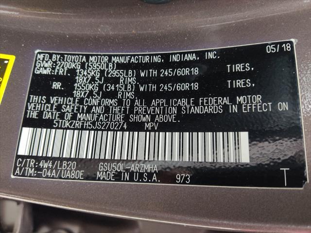 Photo of 2018 Toasted Walnut Pearl Toyota Highlander