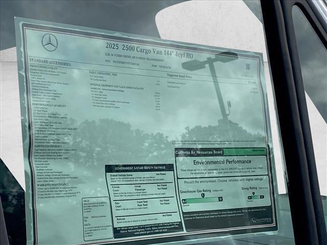 Photo of 2025 Arctic White Mercedes-Benz Sprinter 2500