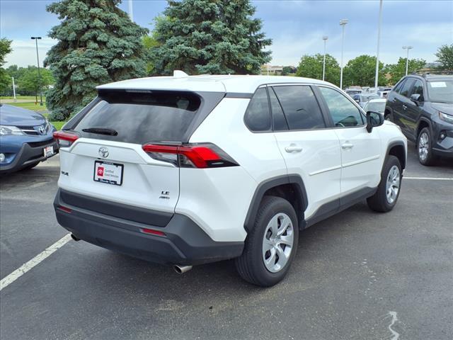 Photo of 2022 White Toyota RAV4