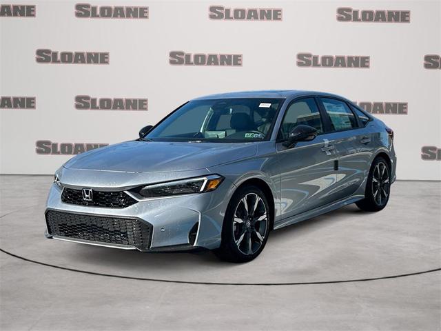 Photo of 2025 Solar Silver Metallic Honda Civic Hybrid