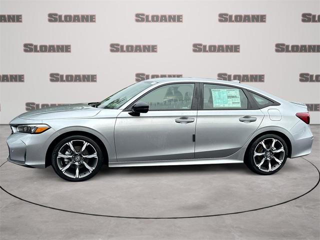Photo of 2025 Solar Silver Metallic Honda Civic Hybrid