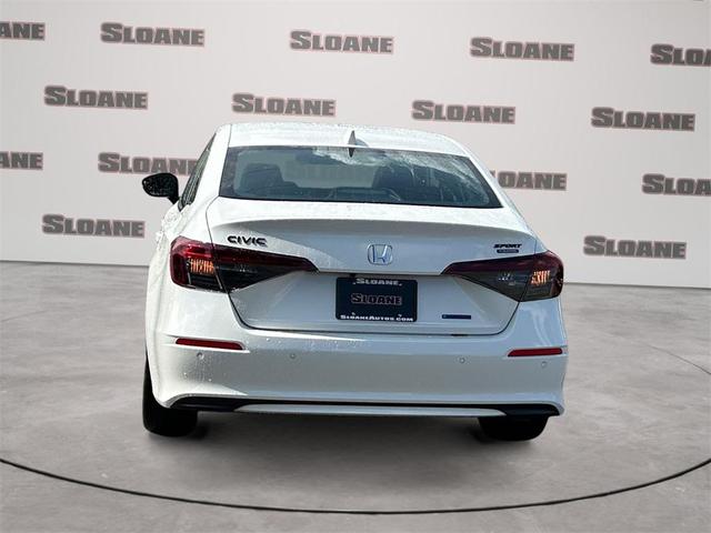Photo of 2026 Platinum White Pearl Honda Civic Hybrid