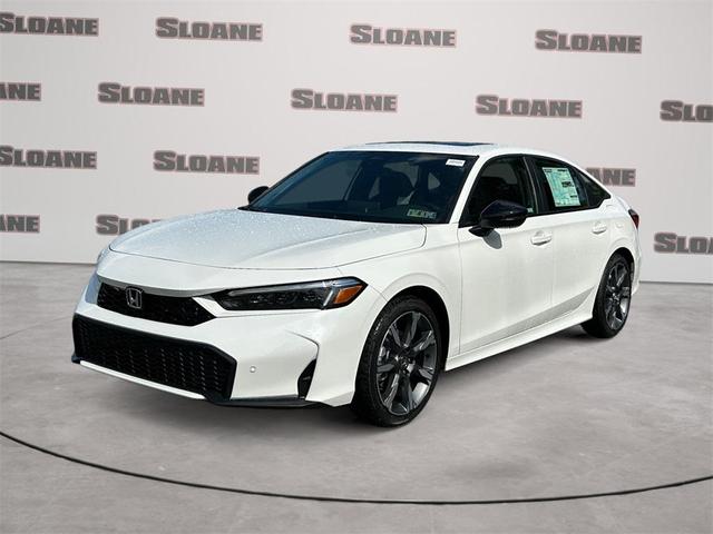 Photo of 2026 Platinum White Pearl Honda Civic Hybrid