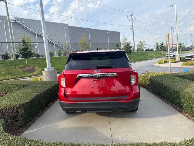 Photo of 2021 Rapid Red Metallic Tinted Clearcoat Ford Explorer