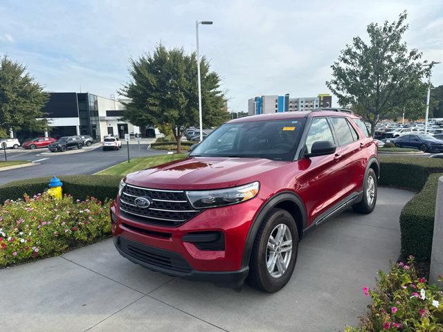 Photo of 2021 Rapid Red Metallic Tinted Clearcoat Ford Explorer