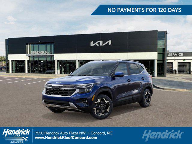 Photo of 2026 Dark Ocean Blue Kia Seltos