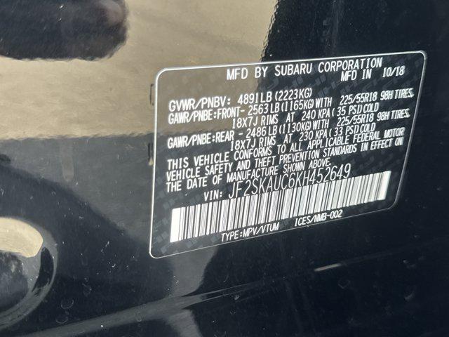 Photo of 2019 Crystal Black Silica Subaru Forester