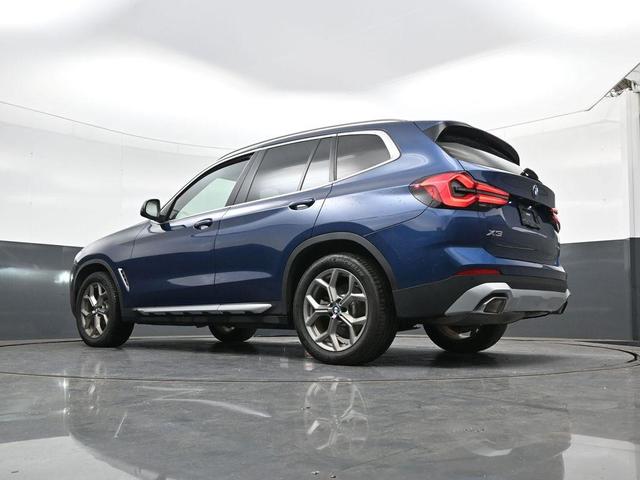 Photo of 2022 Blue Metallic BMW X3