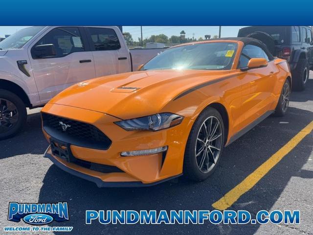 Photo of 2019 Orange Fury Ford Mustang