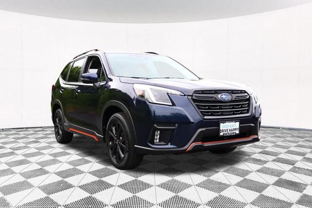 Photo of 2022 Dark Blue Pearl Subaru Forester