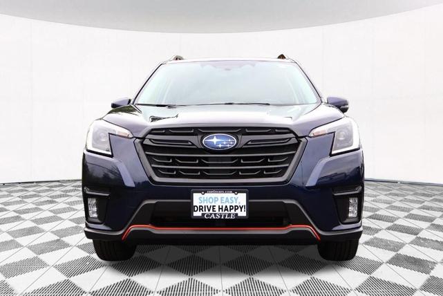 Photo of 2022 Dark Blue Pearl Subaru Forester