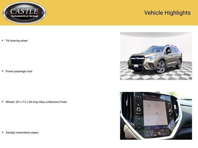 Photo of 2024 Autumn Green Metallic Subaru Ascent