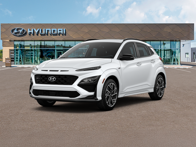 Photo of 2023 Lunar White Hyundai KONA