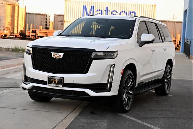 Photo of 2021 Crystal White Pearl Cadillac Escalade