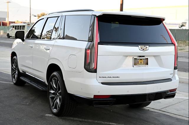 Photo of 2021 Crystal White Pearl Cadillac Escalade