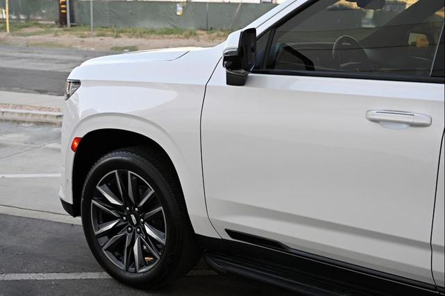 Photo of 2021 Crystal White Pearl Cadillac Escalade