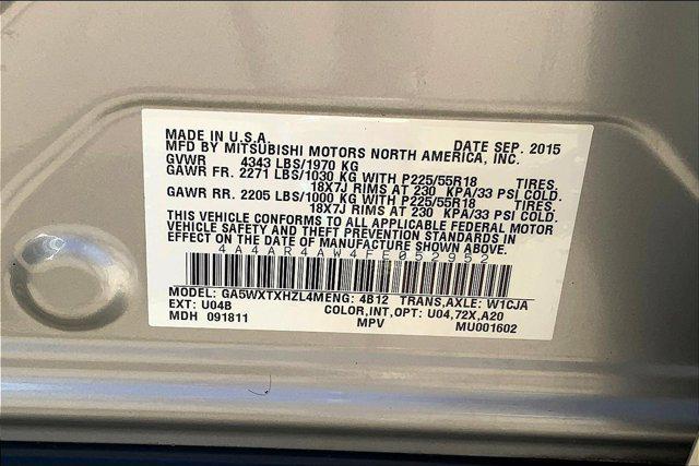Photo of 2015 Silver Mitsubishi Outlander Sport