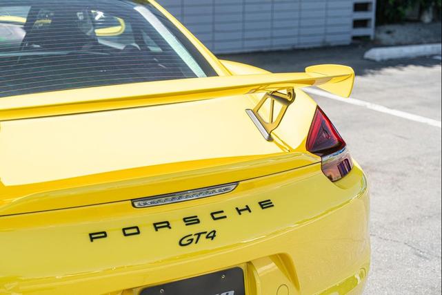 Photo of 2016 Racing Yellow Porsche Cayman