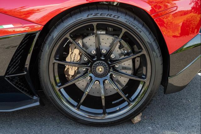 Photo of 2022 Rosso Efesto Ad Personam Metallic Lamborghini Aventador SVJ