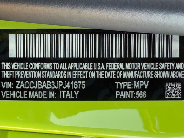 Photo of 2018 Hypergreen Clearcoat Jeep Renegade