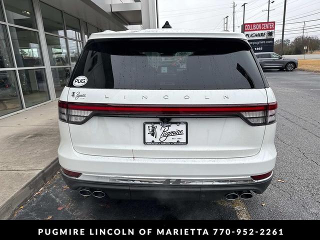 Photo of 2025 Pristine White Metallic Tri-Coat Lincoln Aviator