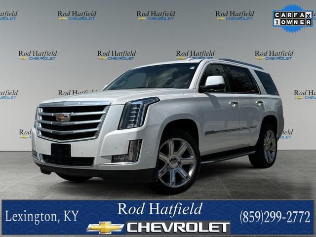 Photo of 2019 Crystal White Tricoat Cadillac Escalade