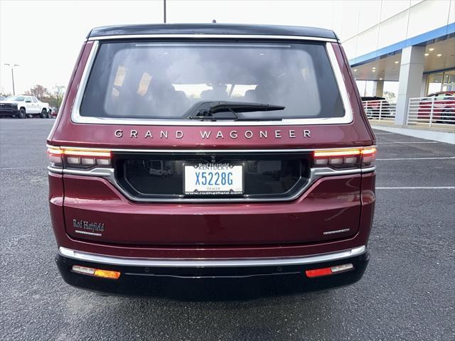 Photo of 2023 Velvet Red Pearlcoat Jeep Grand Wagoneer
