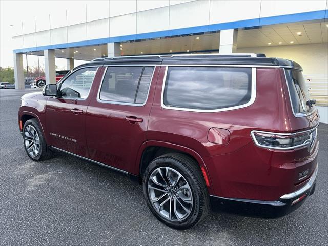 Photo of 2023 Velvet Red Pearlcoat Jeep Grand Wagoneer