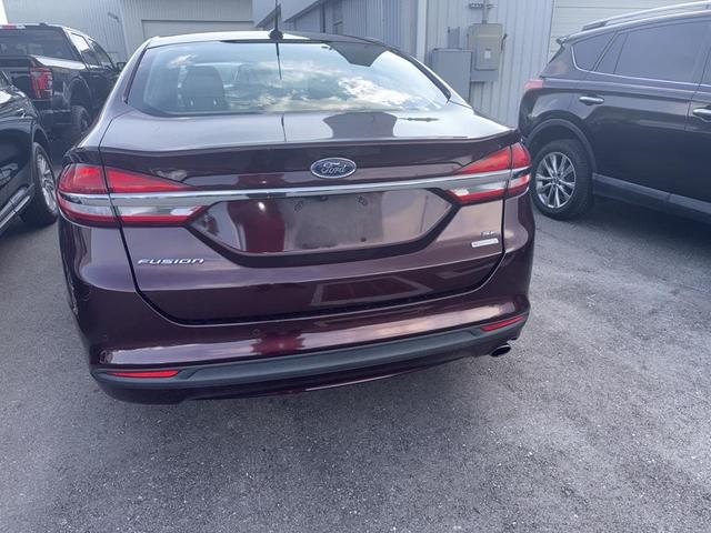 Photo of 2017 Burgundy Ford Fusion