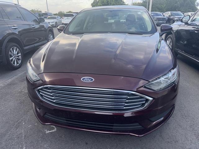 Photo of 2017 Burgundy Ford Fusion