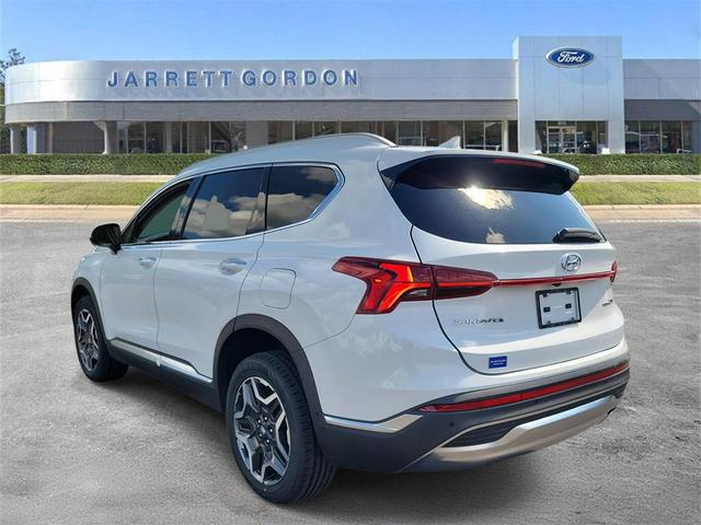 Photo of 2023 Serenity White Pearl Hyundai SANTA FE