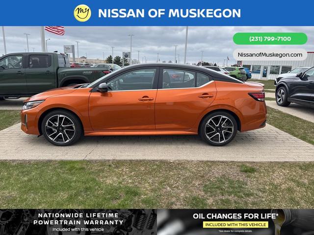 Photo of 2025 Monarch Orange Metallic/Super Black Nissan Sentra