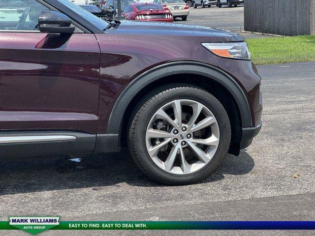 Photo of 2022 Jewel Red Metallic Ford Explorer