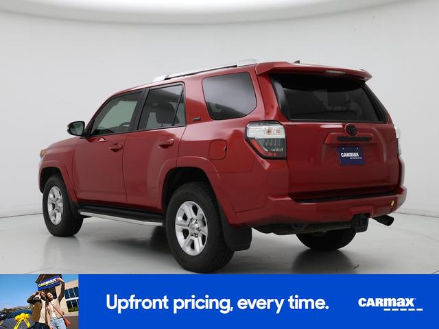 Photo of 2018 Red Toyota 4Runner